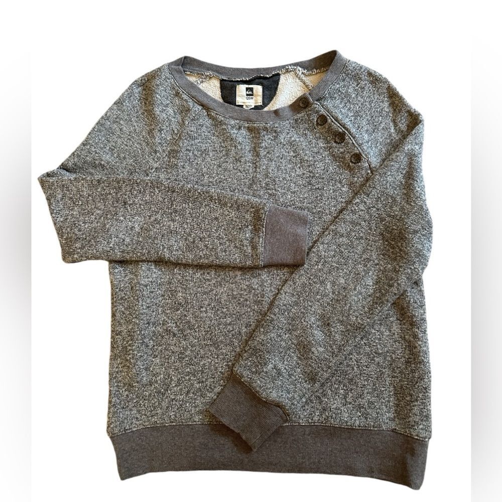 Women’s Quicksilver Grey Heathered Sweatshirt Size Medium